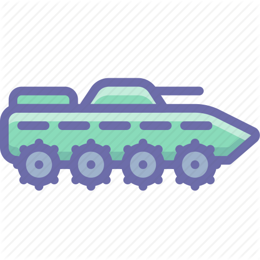 Amphibious, Apc, Ifv, Infantry, Military, Tank Icon