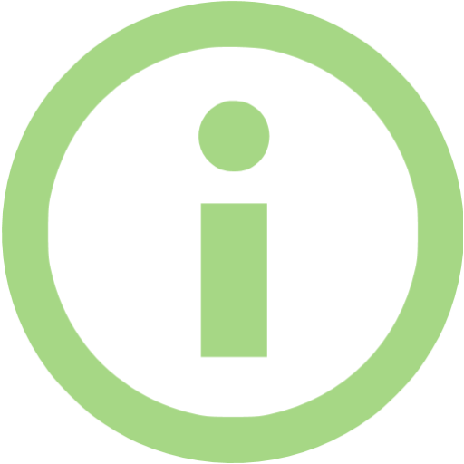 Green Info Icon Images