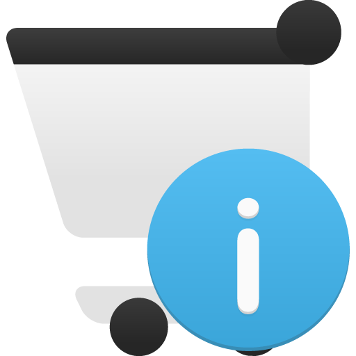 Shopping Cart Info Icon