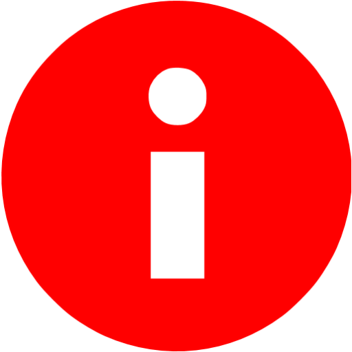 Red Info Icon