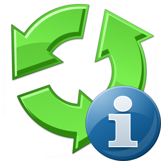 Iconexperience V Collection Recycle Information Icon