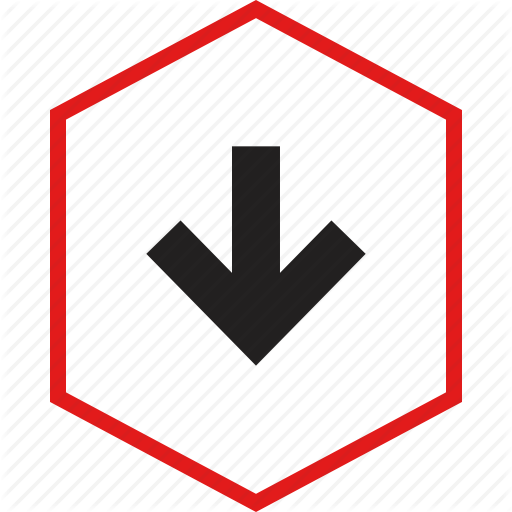 Arrow, Data, Down, Infographic, Information Icon Icons Flat