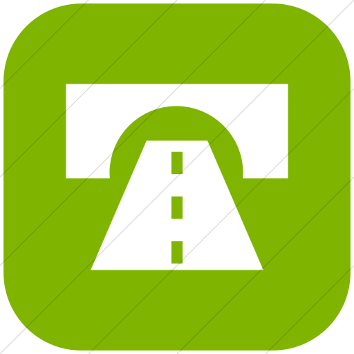 Flat Rounded Square White On Green Ocha Humanitarians