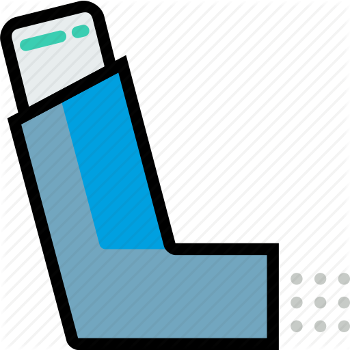 Health, Healthcare, Inhaler, Medical Icon