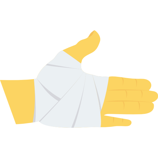 Injury Icon Medical And Health Dinosoftlabs