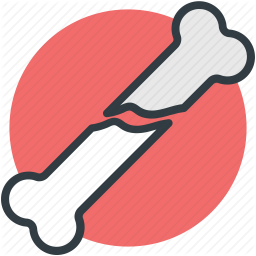 Bone Fracture, Broken Bone, Cracked Bone, Fracture, Injury Icon