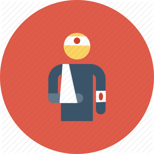 Emergency, Head, Health Insurance, Hurt, Injured, Injury, Leg Icon