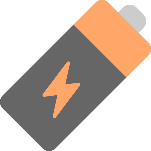 Battery Icon Flat Free Sample Iconset Squid Ink