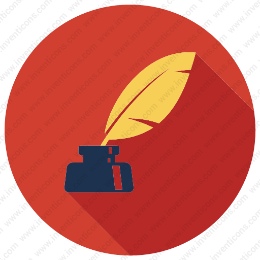 Download Calligraphy,ink,school,pen,pot,quill Icon Inventicons