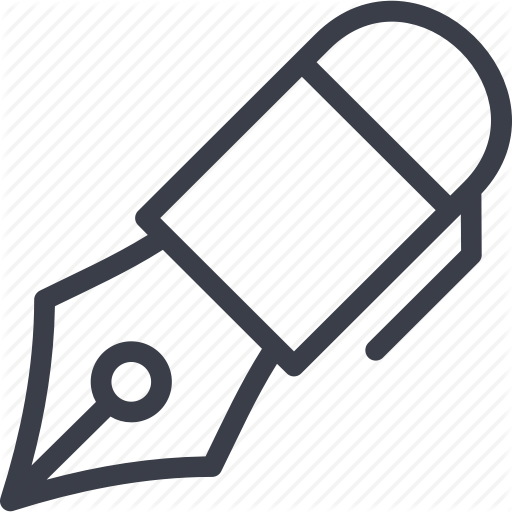 A Pen, Document, Ink Pen, Office, Pen Icon