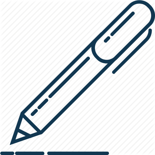 Ball Pen, Ballpoint, Ink Pen, Stationery, Writing Tool Icon