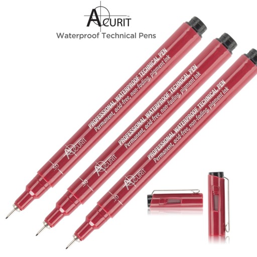 Waterproof Technical Pens
