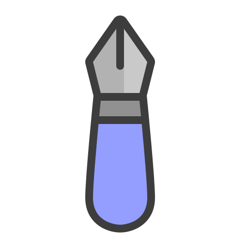 Fountain, Pen Icon Free Of The Art Tools Colored