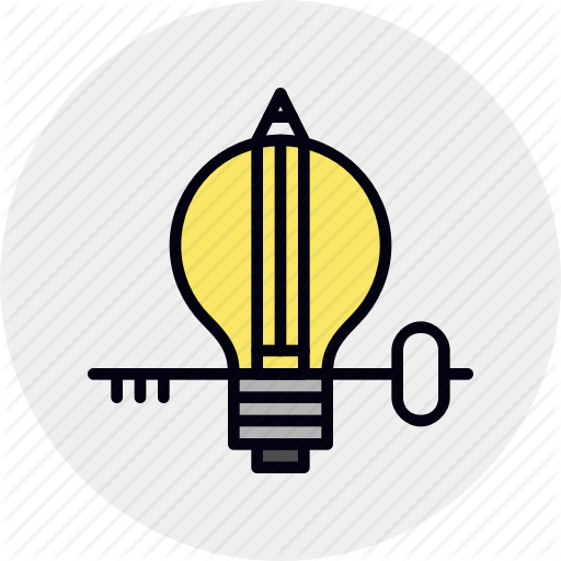 Idea, Insight, Key, L Lightbulb, Understanding Icon
