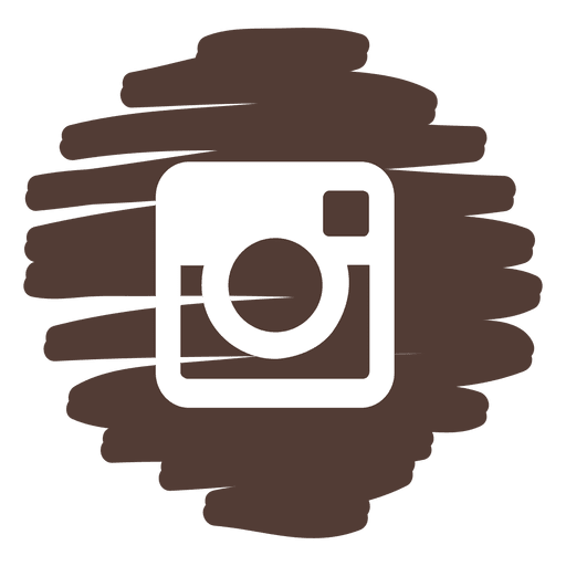 Instagram Distorted Round Icon