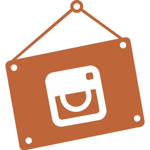Mixed Instagram Flat Icon