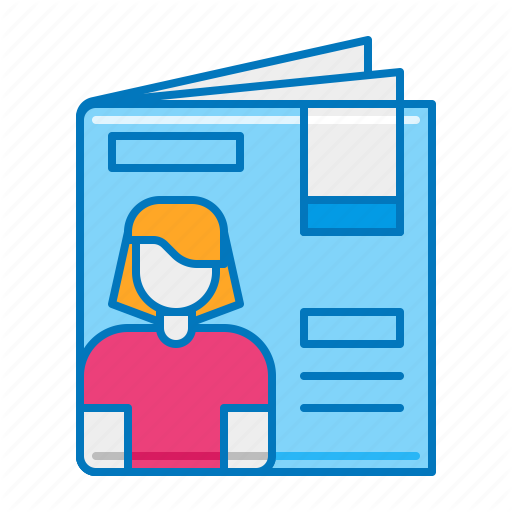 Journal, Magazine, Newspaper Icon