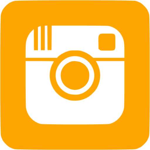 Orange Instagram Icon