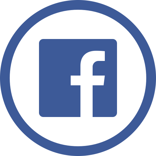 Black Facebook Icon Circle