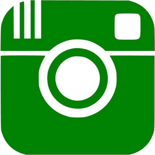 Green Instagram Icon
