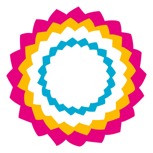 Colorful Star Circle Icon