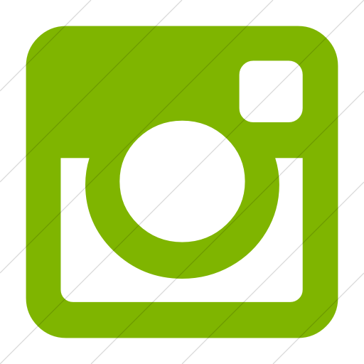 Simple Green Bootstrap Font Awesome Brands Instagram Icon