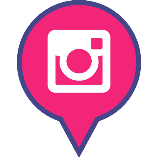 Social, Media, Pin, Logo, Instagram Icon Free Of Social Media