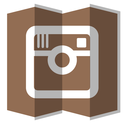 Instagram Icon Folded Social Media Iconset Designbolts