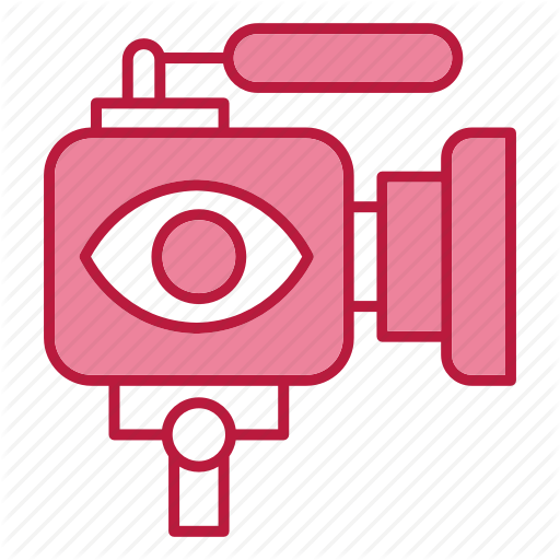 Camera, Live, Streaming, Videocam Icon