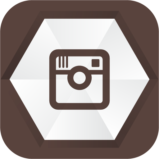 Instagram Icon Noir Social Media Iconset Uiconstock