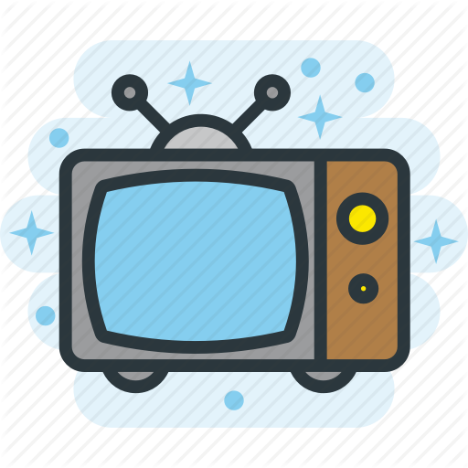 Broadcast, Old, Television, Tv Icon