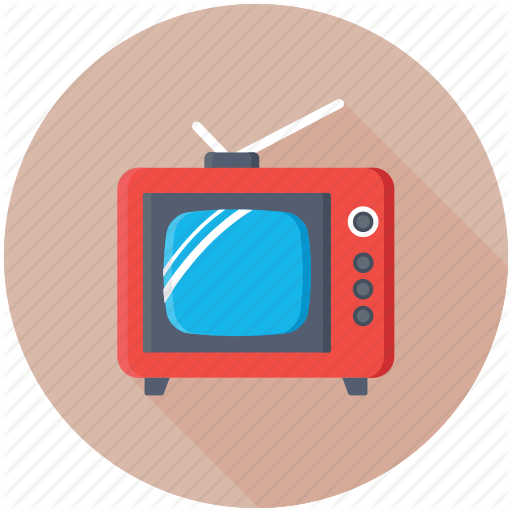 Old Tv, Retro Tv, Television, Tv, Tv Screen Icon