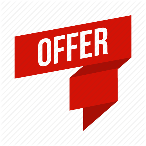 Offer, Ribbon Icon