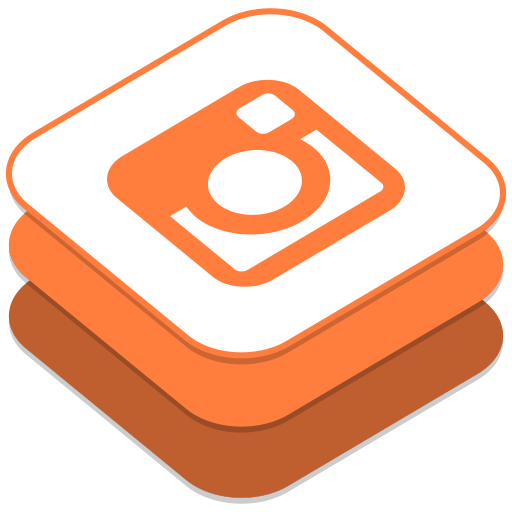 Instagram Icon Style Social Iconset Designbolts