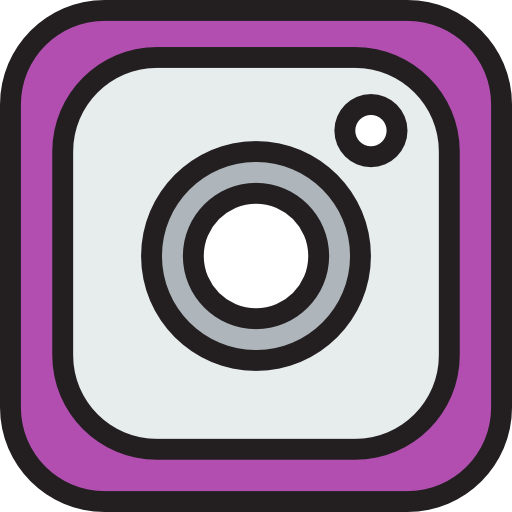 Social Media, Instagram, Social Network Icon