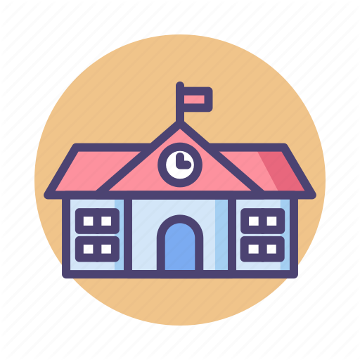Institute, Institution, School, Uni, University Icon