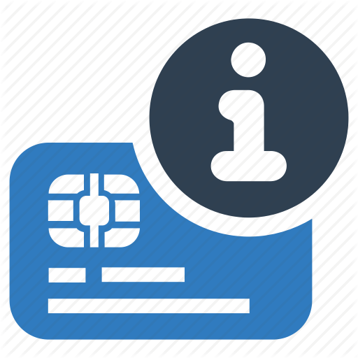 Credit Card, Info, Instruction Icon