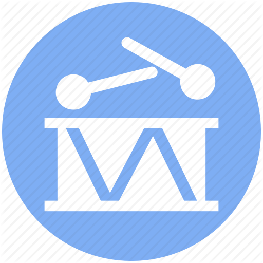 Bass Drum, Beat, Drum, Musical, Musical Instrument Icon