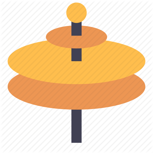 Cymbals, Drums, Instrument Icon