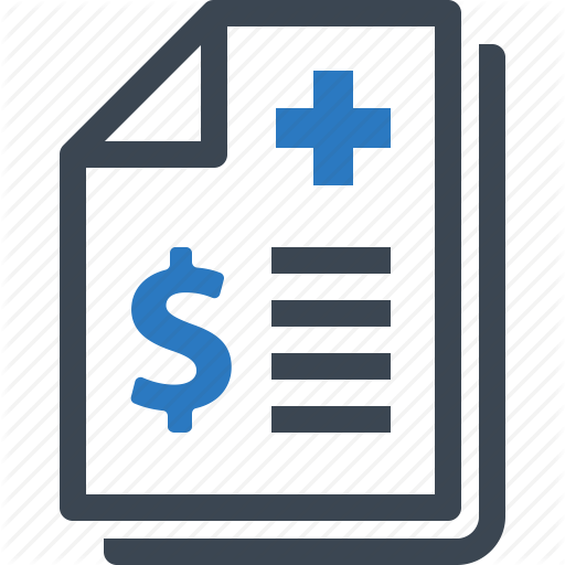 Health Insurance, Insurance Policy, Medical Bill Icon