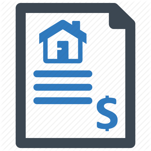 Home Insurance, Insurance Policy, Mortgage Loan, Rent Contract Icon