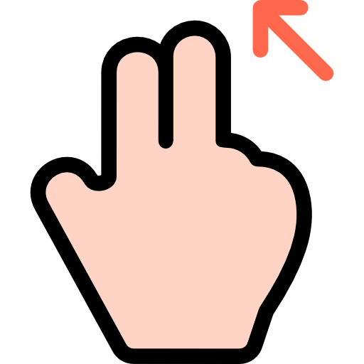 Swipe, Hand, Gesture, Scroll, Finger, Tap, Interactive Icon