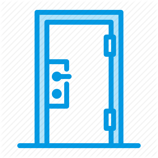 Door, Glass, Interior Icon