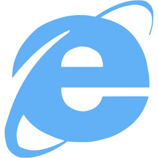 Tropical Blue Internet Explorer Icon