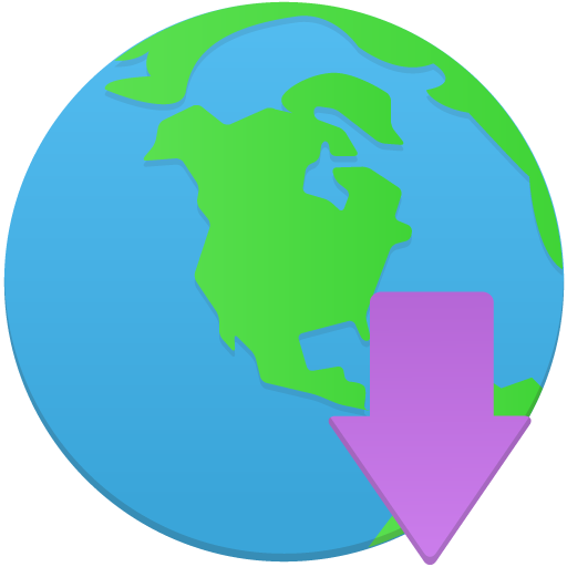Globe Download Icon Flatastic Iconset Custom Icon Design