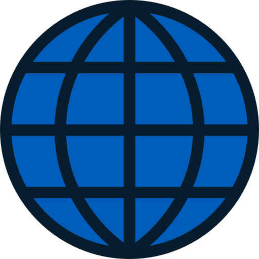 World, Earth Globe, Wireless Internet Icon