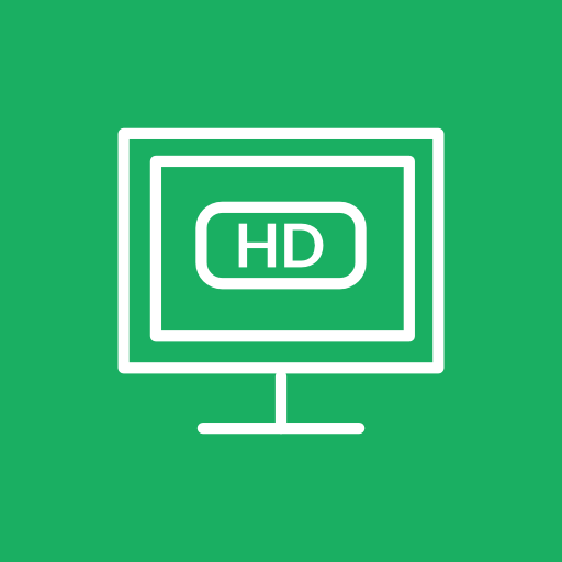 Hd, Tv Icon Free Of The Internet Of Things Stroke Icons