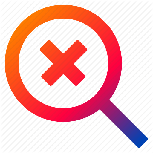 Error, Failed, Interface, Invalid, Not Found Icon