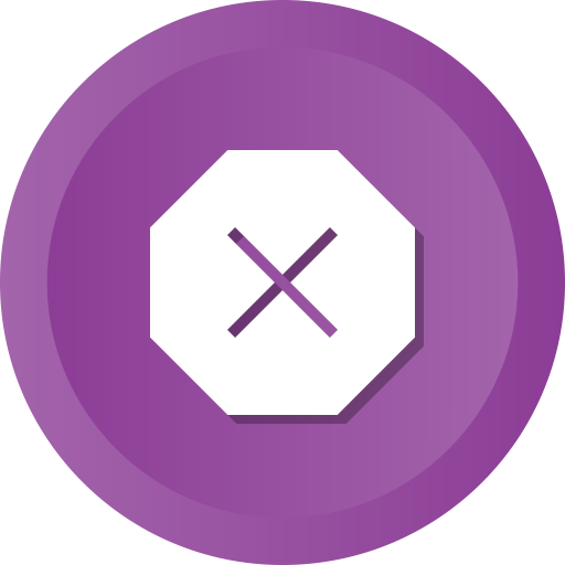 X, Cross, Invalid, Incorrect, Close, Delete, Cancel Icon