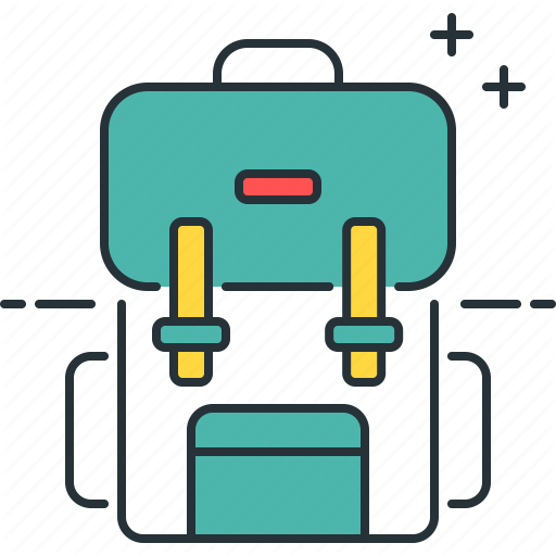 Backpack, Bag, Inventory Icon